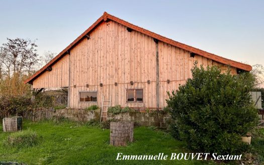 Large renovated stone-house with outbuildings