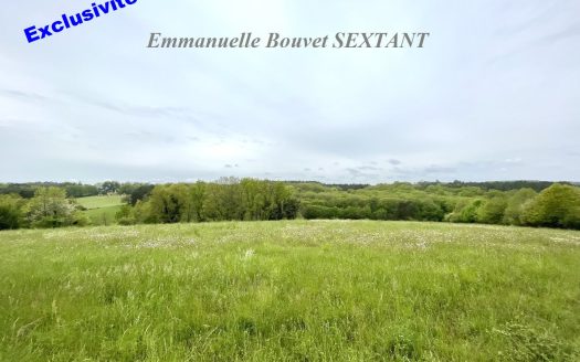 Building plot with nice view on the countryside