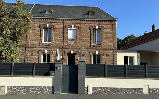 Renovated stone terraced house