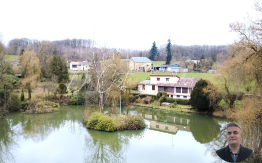 Dream property with 6 rooms house and pond – Escape to the countryside !