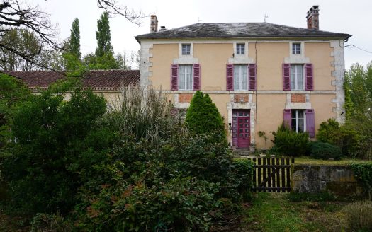 19th century mansion by the river.