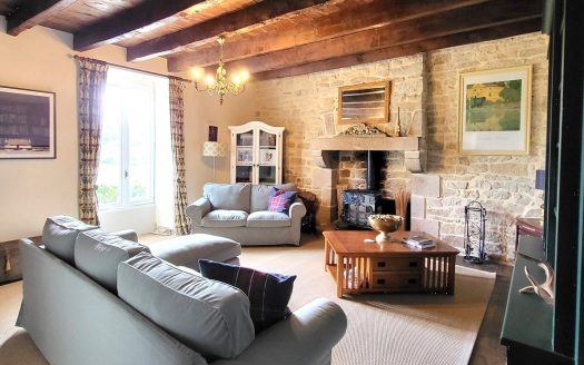 Large stone house plus gite in the Valley de Blavet